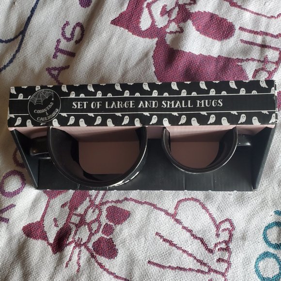 Madison Home International Mama & Mama’s Boo Ghost Mug Set, New in Box - Picture 6 of 6